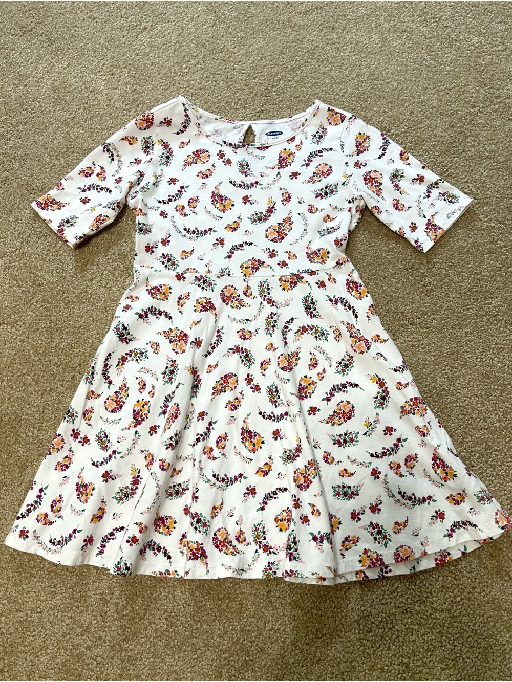 Old Navy S (6-7) Skater dress, EUC